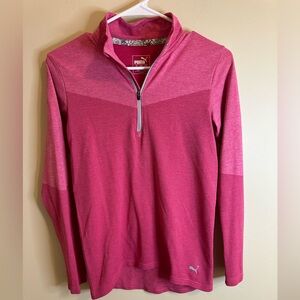 Puma Pink Long Sleeve Top - Small P2P 18”